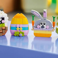 乐高新品消息 篇零：乐高复活节彩蛋来了：一个凑单小赠品，一个能把人仔挂墙上的钟！