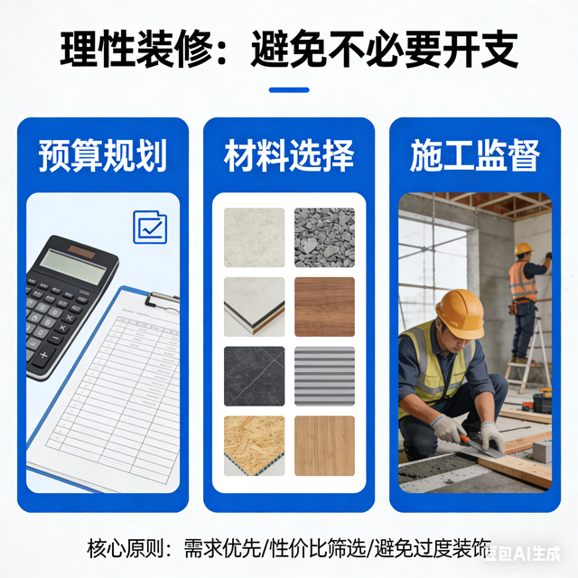 理性装修：避免不必要开支