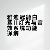 雅迪冠能白鲨ll功能教程