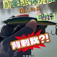 又是被背刺的一天呢！国人钓具战鲌悬停米诺测评！
#路亚 #钓鱼 #战鲌 #悬停米诺 #抽停米诺