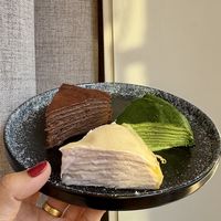 鲜京采抹茶千层安全下车