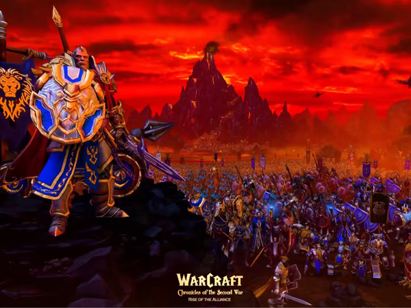 魔兽争霸3玩家自制的魔兽2联盟战役展示进度