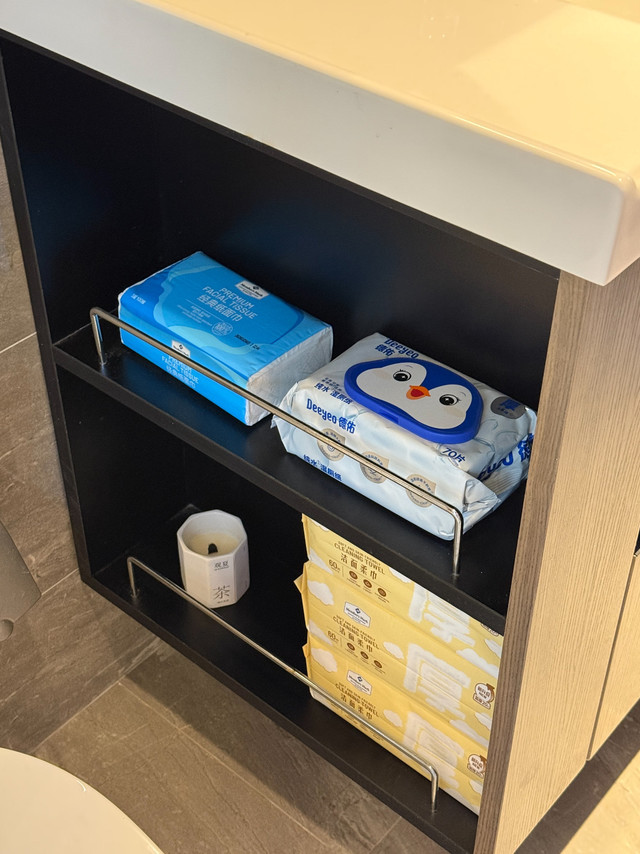 卫生间侧边柜才是真香收纳神器😭