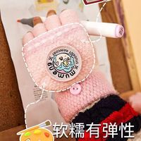 小学生过冬神器｜半指翻盖手套，写字不冻手、玩耍超自在✨