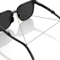 揣兜就走！可折叠的宝藏墨镜来了！超显脸小，阻隔紫外线，谁戴谁爱！