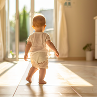 学步鞋别只看颜值！前掌弯折点与后跟硬度才是匹配宝宝学步阶段的关键