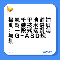 极氪大白：目前千里浩瀚辅助驾驶已经用上了一段式端到端，WAM 会在新版本发挥作用很多场景理解和小路等工况处理起来会更好。新一代千里浩瀚 G-ASD 的进展会在 4 月跟大家进一步沟通。#极氪8x新公路之王##极氪8x##42mark# 42号车库的微博视频