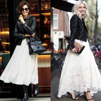 这个春天“皮衣+仙女裙”火了，甜酷风太好看