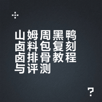 山姆买的周黑鸭卤料包 很好吃 完美复刻