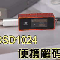 【硬解DSD1024】600块不到!带屏小尾巴解码便携耳放!高清先生AE8