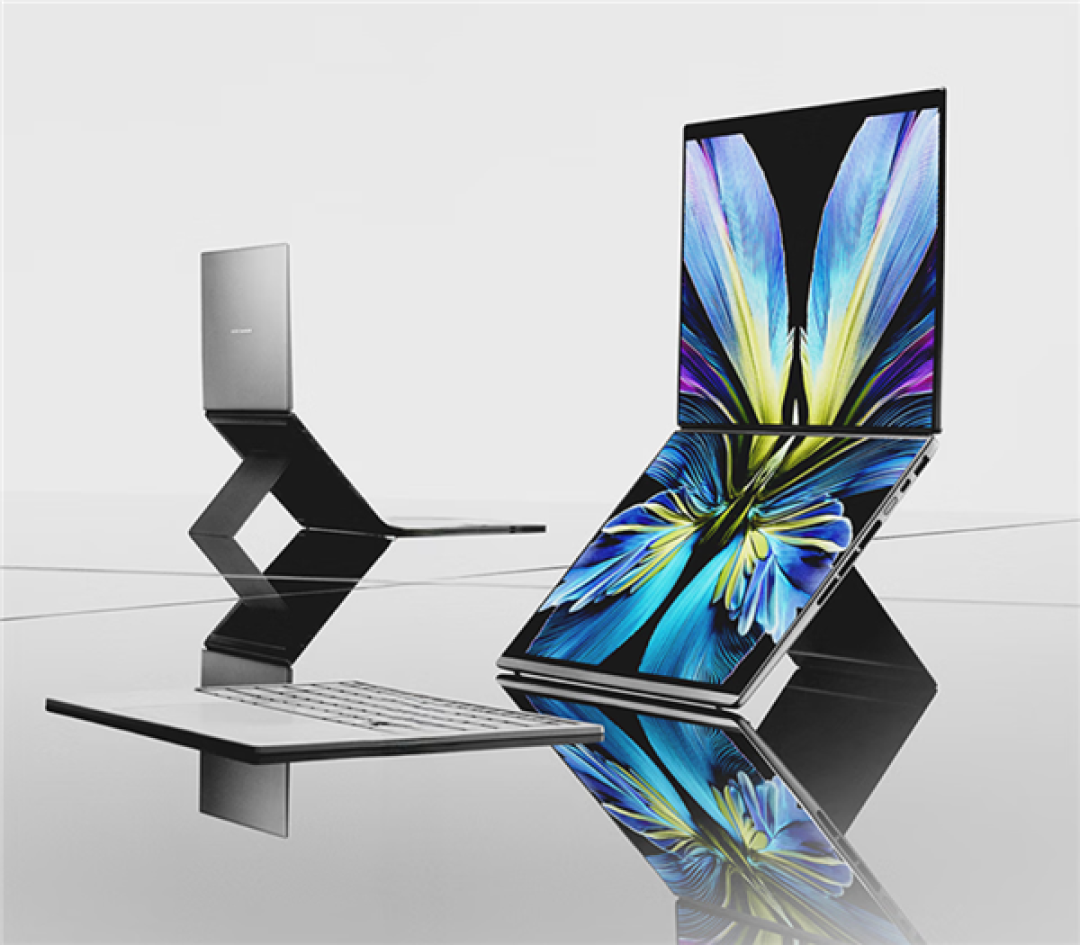 酷睿Ultra X9加持 华硕灵耀14 双屏 2026:双屏黑科技拉满 生产力天花板!