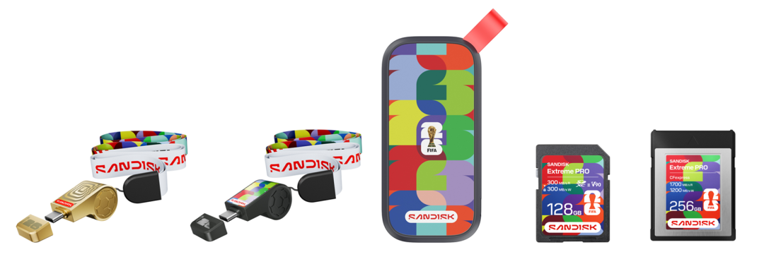 Sandisk闪迪推出多款消费级存储解决方案