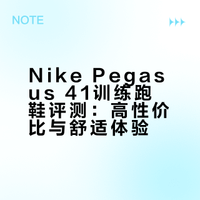 种草Nike Pegasus 41训练跑鞋