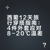 4件外套搞定🇪🇸🇵🇹西葡旅行12天穿搭👇🏻