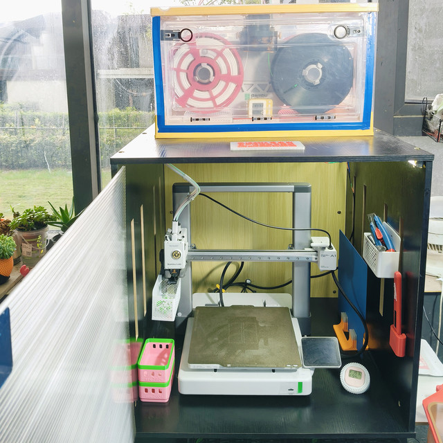 百元不到搞定拓竹A1封箱，低成本高效3D打印机封箱方案