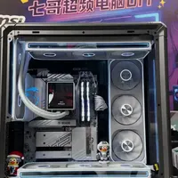 粉丝定制的9800X3D乔思伯X400顶配无卡主机。#组装电脑 #DIY电脑 #电脑 #电脑装机 #