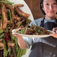 58.7四菜一汤干煸鱿鱼须套餐