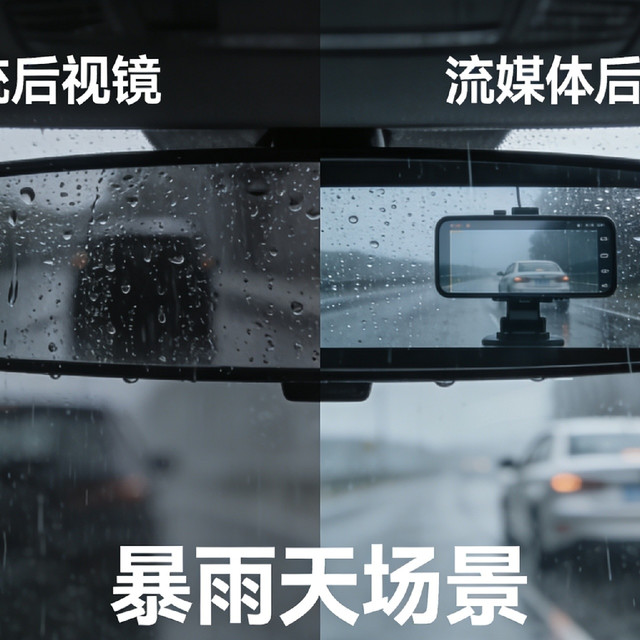 告别“瞎眼”开车！传统VS流媒体，暴雨夜路谁才是真香定律？
