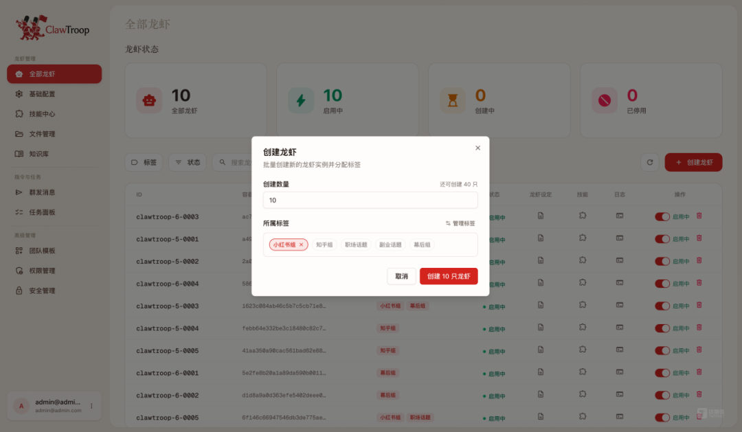 一只龙虾好养,那如果是1000只呢?