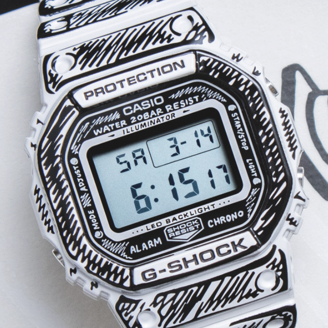 用不到一双球鞋的价格，买个G-Shock，保证不是画上去的！