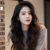 ✨ 发型与造型解析  这是一款复古港风大波浪