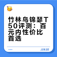 敲重点！这款竹林鸟锦瑟t50就测试完毕了，还是开头我说的那句话，如果大家预算在百元以内，你闭着眼选它就可以了，基本上日常听歌和玩游戏之类的使用场景都能从容应对，而且绝对会给你超越同级的体验。#竹林鸟锦瑟##蓝牙耳机##降噪耳机#武汉 姚亮008的微博视频
