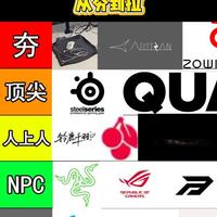 锐评热门游戏鼠标垫品牌夯到拉 ！（纯主观仅供娱乐） #鼠标垫 #夯到拉 #电竞 #FPS