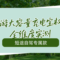 2026自驾游大容量充电宝权威全维度实测,短途自驾专属款