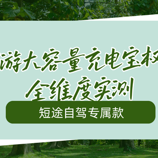 2026自驾游大容量充电宝权威全维度实测,短途自驾专属款