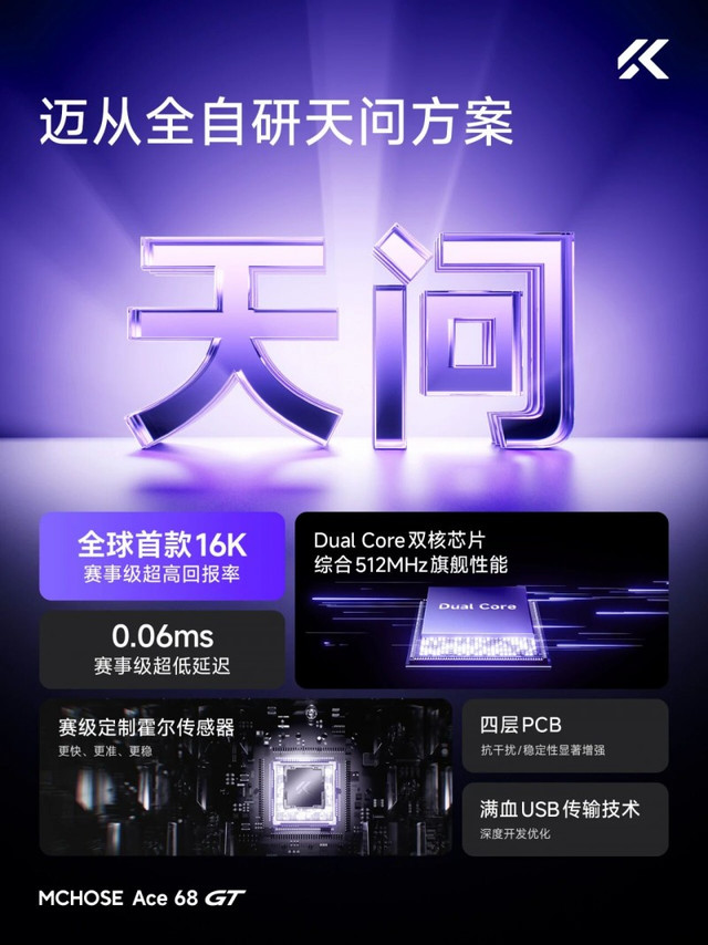 磁轴键盘哪个牌子好？迈从Ace 68 GT凭自研架构与定制手感成全能