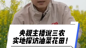 央视主播说三农探访油菜主产区！蜜蜂与油菜花，到底怎么了？！ #油菜花 #蜜蜂 #媒体精选计划 #实地探访