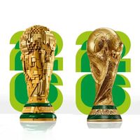 乐高×FIFA炸场！2842块积木拼出大力神杯，把世界杯荣耀搬回家！