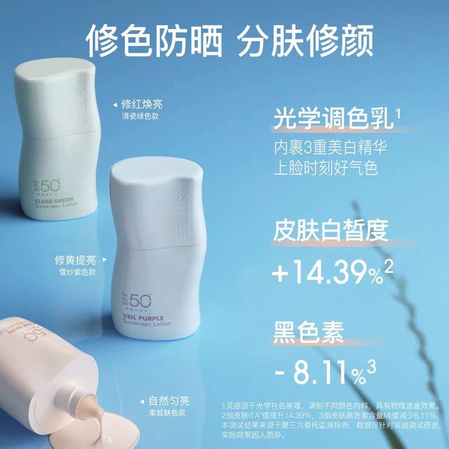 ✨柳丝木美白防晒隔离乳，一瓶解锁全链路护肤防护
