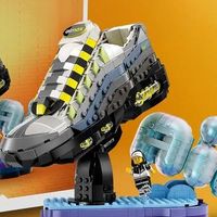 乐高×耐克新联名曝光！可拼搭的Air Max 95来了