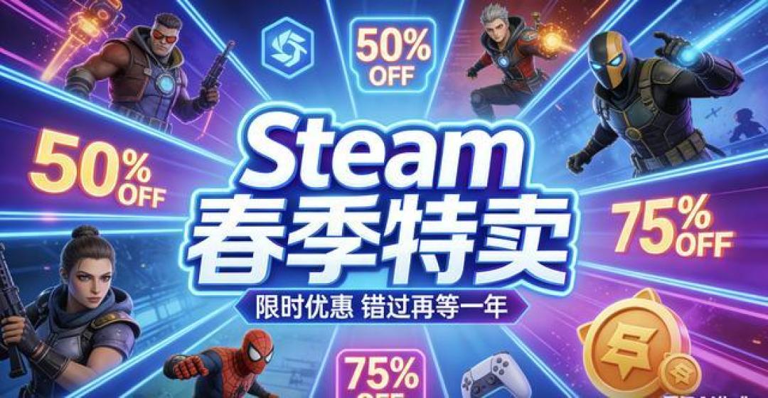 Steam春促开启！《博德之门3》打折，《战地》系列仅10元