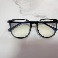 冷茶色素颜近视镜｜大脸显瘦天花板，高级感焊在脸上✨