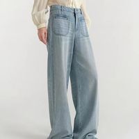 张艺凡同款｜MESUX 米岫这条天丝牛仔直筒裤，春夏封神✨