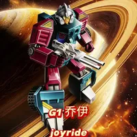 #模型 #儿时记忆 #变形金刚  
G1变形金刚 隐者战士系列 能量战士·乔伊