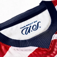 耐克发布美国队2026世界杯主场球衣，3月28日对阵比利时完成首秀