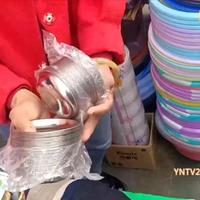 关注“3·15”|专买这种碗给娃吃饭?小心!条形码记者实测:街边无标号餐具,锰含量偏高