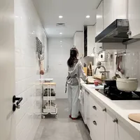 小户型一字厨房扩容术|收纳思路get~