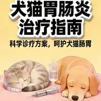 犬猫胃肠炎的治疗指南#猫拉稀 #狗拉稀 #猫呕吐 #狗呕吐 #兽医
