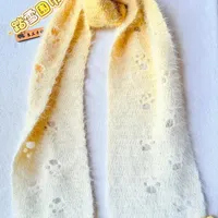 钩针编织:大家蹲的踏雪围巾(详细教程来啦) 材料说明
线材:十刻雪宝
色号:109芝士
钩针:4.0
用量:两团(围巾有些短建议增加1团)@十刻官方帐号 #十刻雪宝