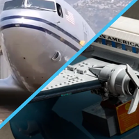 1903颗粒飞机模型，还原度能打几分？乐高DC-3套装细节与真机对比