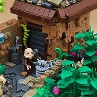 乐高Moc日赏 篇零：星战建筑看腻了光鲜亮丽？他偏要拼出“破破烂烂”的那一面