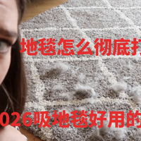 地毯怎么彻底打扫干净，2026吸地毯好用的吸尘器推荐