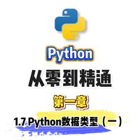 0基础学习Python，全套保姆级详细教程|7 Python从零到精通-第7期：Python数据类型（一）