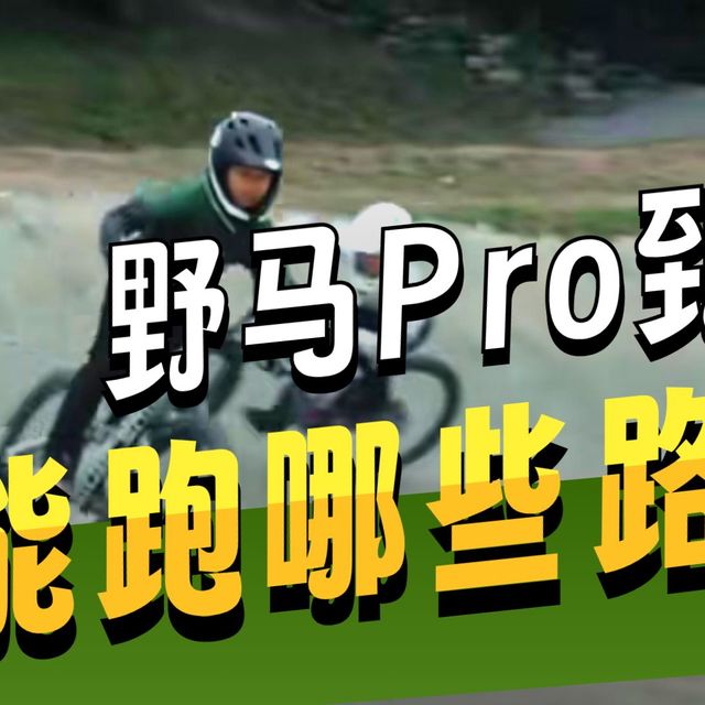 油管神车平替？喜德盛野马Pro全地形玩法一次解锁