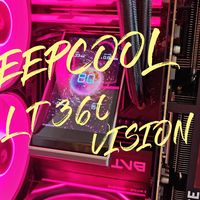4.5英寸的折叠屏水冷？九州风神LT360 Vision ARGB 水冷装机实测！