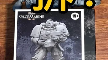 JOYTOY 暗源 战锤 星际战士仲裁者 灰模装备库特别版 怎么拆？#模型手办 #战锤40k